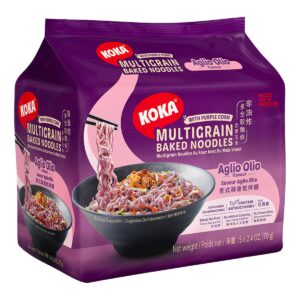 Koka Multigrain Purple Corn Noodles - Aglio Olio