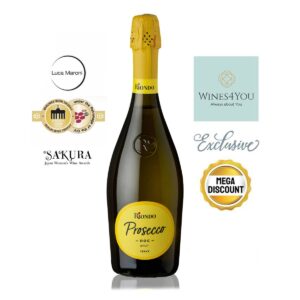 Riondo Prosecco DOC Spumante Brut Italy Sparkling Wine