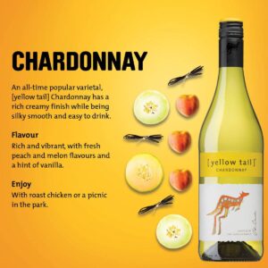 Yellow Tail Chardonnay - White Wine - Case2x750ml