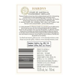 Hardys Stamp White Wine - Chardonny Semillon