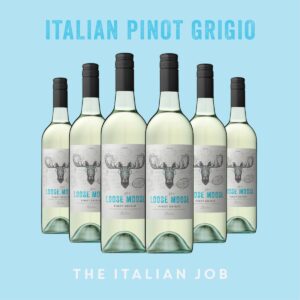 Loose Moose Italy Pinot Grigio White Wine (CTN)