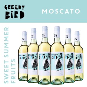 Greedy Bird South Australia Moscato Sweet White Wine (CTN)