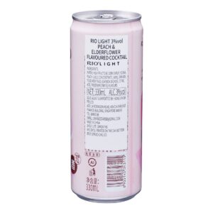 Rio Can Cocktail - Peach & Elderflower