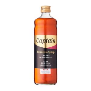 Kirei Captain Premium Japan Cocktail Syrup - Cherry Glass