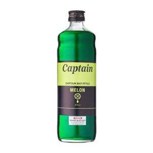 Kirei Captain Japan Cocktail Syrup - Melon (Glass Bottle)