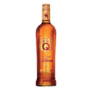 Don Q 151 Proof Rum 75.5%  ALC