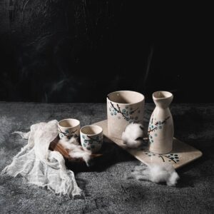 Table Matters Tokkuri Blue - Sake Cup