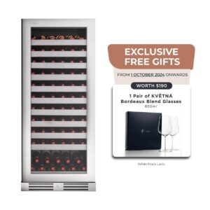 KADEKA KN110WR Steel Series 121 Bottles Wine Chiller