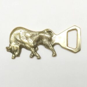 Vesta Falcon Brass Horoscope Bottle Opener (Taurus)