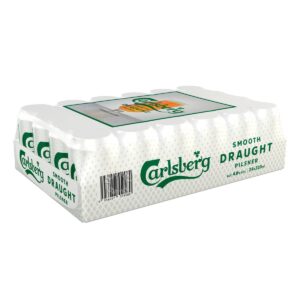 Carlsberg Smooth Draught Can Beer - Pilsner
