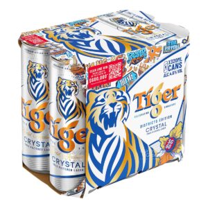 Tiger Beer Can - Crystal