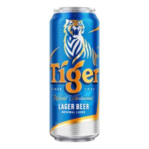 Tiger Lager Beer Can