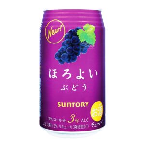 Suntory Horoyoi Shochu Cocktail Can Drink - Red Grape