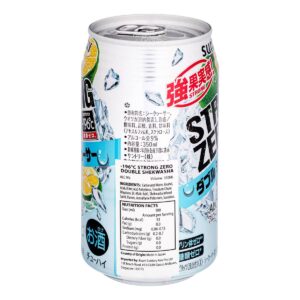 Suntory Strong Zero Can Beer - Double Shekwasha