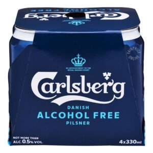 Carlsberg Danish Can Beer - Pilsner (Alcohol Free)