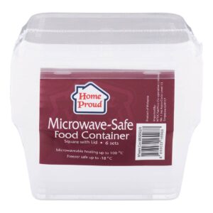 HomeProud Microwave-Safe Food Container - Square