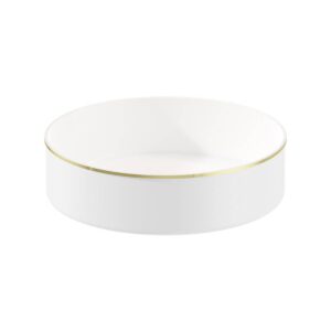 Sweet Home Kitchen Verstailes Rotating Storage Tray - S White