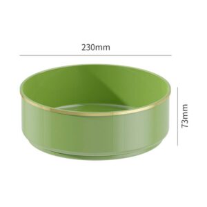 Sweet Home Kitchen Versatile Rotating Storage Tray - S Green