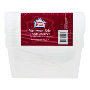 HomeProud Microwave-Safe Food Container - Rectangle