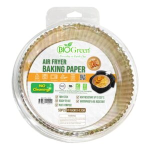 Bio Green Air Fryer Baking Paper - 16cm x 4.5cm