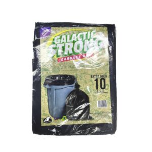 Falcon Galactic strong black garbage bag 36"x 48"