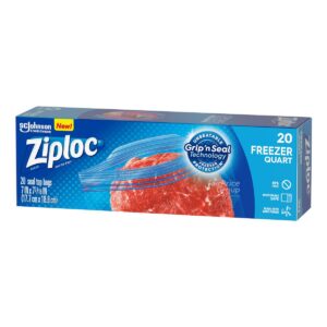 Ziploc Freezer Bags - Quart