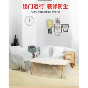 PurityWhite Disposable table plastic cloths cover 160*160cm