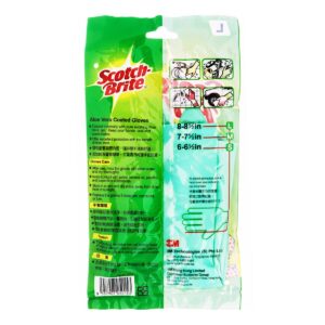 3M Scotch-Brite Aloe Vera Coated Gloves - Large