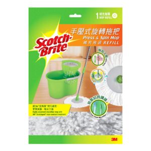3M Scotch Brite Press & Spin Mop Refill