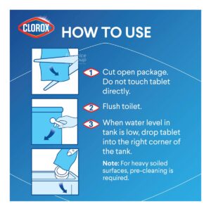 Clorox Toilet Bowl Cleaner Tablets - Tru Blu