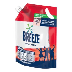 Breeze Liquid Detergent Refill - Power Clean