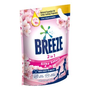 Breeze Liquid Detergent Refill - Silky Sakura