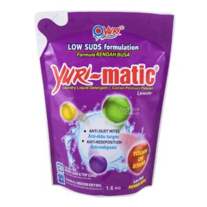 Yuri-matic Laundry Liquid Detergent Refill - Lavender (Low Suds)