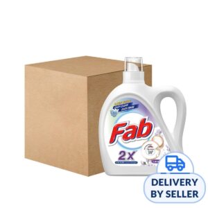 [Carton] Fab 2X LOW SUDS Laundry Detergent - Lavender