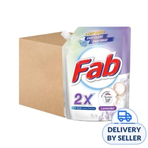 [Carton Deal] Fab Laundry Detergent Refill - Lavender