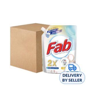 [Carton] Fab 2X LOW SUDS Laundry Detergent Refill - Rose