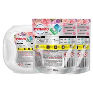 Dynamo 4in1 Laundry Capsules Bundle - Floral Dream