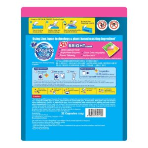 Top Nanox Laundry Capsules - 5D Bright Power
