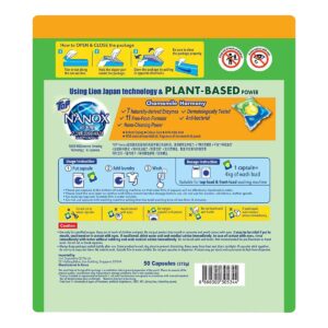 Top Nanox Laundry Capsules - Plant-Based Power(Chamomile Harmony)