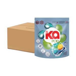 [Carton] Ka 4in1 Laundry Capsules Refill - Anti Dust Mite