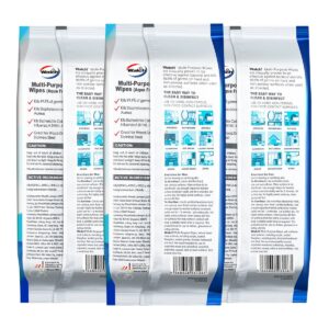 Walch Multi Purpose Wipes - Aqua Fresh Bundle of 3