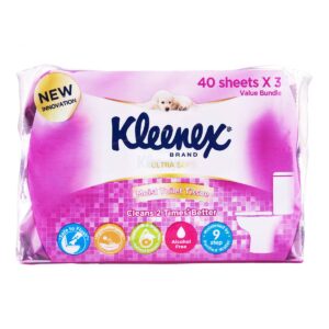 Kleenex Wet Toilet Tissue Flushable Wipes