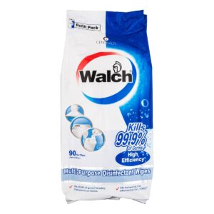 Walch Multi-Purpose Disinfectant Wipes Refill Pack - High Efficiency