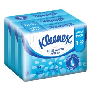 Kleenex Hand & Face Moist Wipes - Pure Water