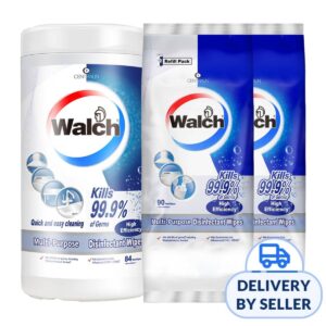 Walch Multi-purpose Wipes Bundle - High Efficiency