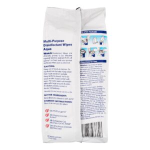 Walch Multi-Purpose Disinfectant Wipes Refill Pack - Aqua