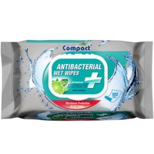 Ultra Compact Antibacterial Wet Wipes