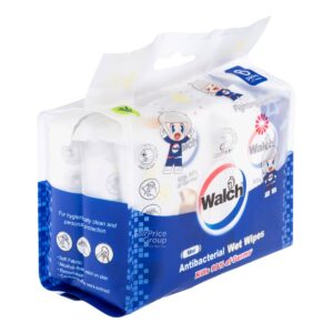 Walch Mini Anti Bacterial Wet Wipes