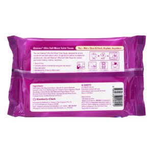 Kleenex Wet Toilet Tissue Flushable Wipes