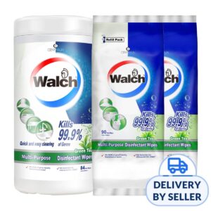 Walch Multi-purpose Wipes Bundle - Green Tea